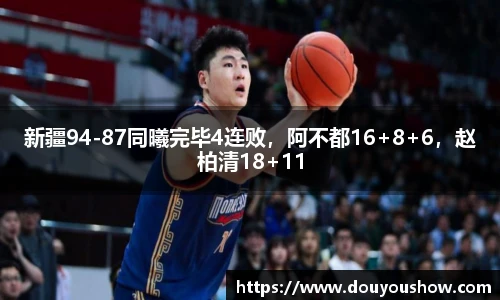 新疆94-87同曦完毕4连败，阿不都16+8+6，赵柏清18+11